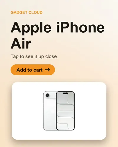 Sample — Apple iPhone Air