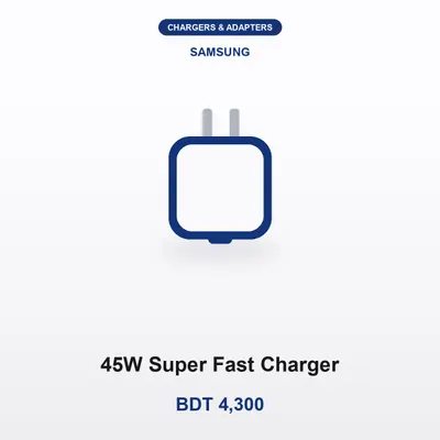 Samsung 45W Super Fast Charger