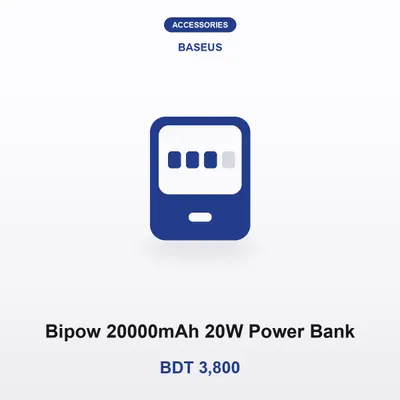 Baseus Bipow 20000mAh 20W Power Bank
