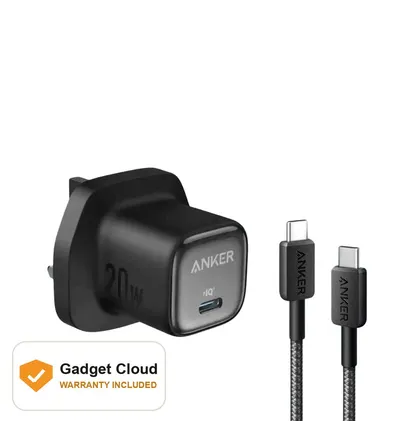 Anker Zolo Charger 20W GaN IQ & PD Combo USB C