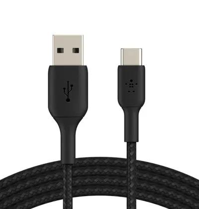 Belkin Braided USB-C to USB-A Cable 1M