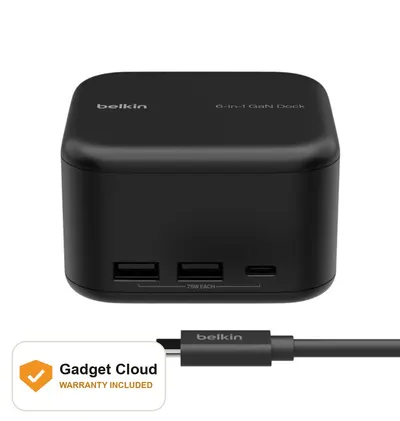 Belkin USB-C 6-in-1 Core GaN Dock 130W