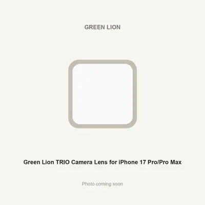 Green Lion TRIO Camera Lens for iPhone 17 Pro/Pro Max