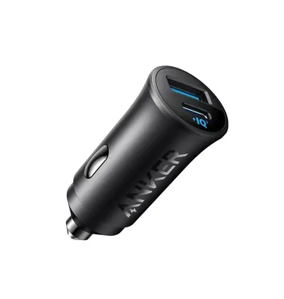Anker Ultra Compact Dual port USB C Car Charger 30W