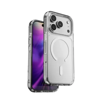 Blupebble Hybrid Mag Clear Case for 17 series