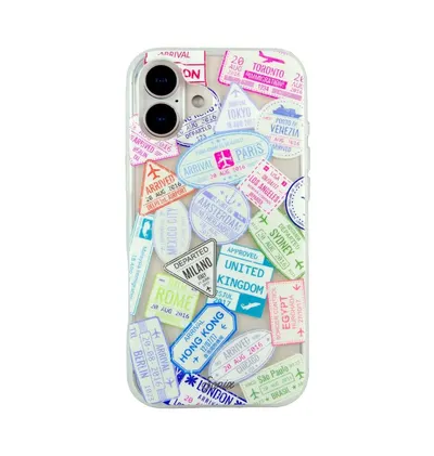 Sonix Passport Stamps MagSafe Compatible Case for iPhone 16/16 Plus