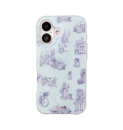 Sonix Bleu Toile MagSafe Compatible Case for iPhone 16