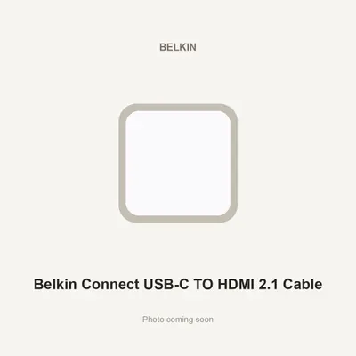 Belkin Connect USB-C TO HDMI 2.1 Cable