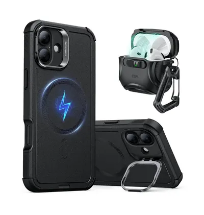 ESR Cyber Protection Bundle for iPhone 16 Plus