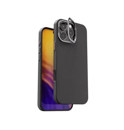 Blupebble FaserSchutz Case compatible with Magsafe For iPhone 16 Pro