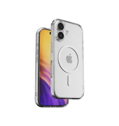 Blupebble 3 in 1 Bundle Crystal Case + Graphene Tempered Glass + 30W GaN Charger for iPhone 16 Series