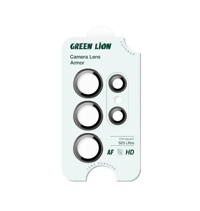 Green Lion Camera Lens Armor for S25 Ultra