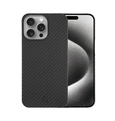 A-Case Kavar 1500D Aramid Fiber Case for iPhone 15 Pro and Pro Max