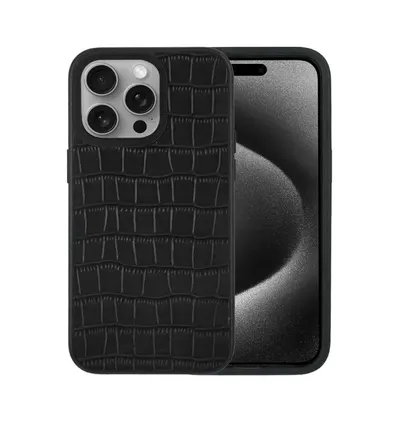 A-Case Javan Leather Case for iPhone 15 Pro and Pro Max