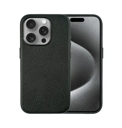 A-Case Amur Leather Case for iPhone 15 Pro and Pro Max