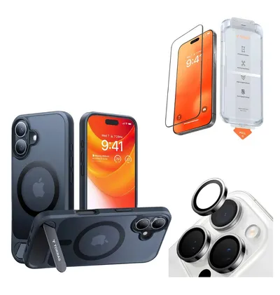 TORRAS Pstand 3-in-1 Bundle For iPhone 16 and 16 Plus
