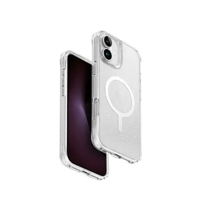 Uniq LifePro Xtreme Tinsel Glitter Case with Co-molded Durability for iPhone 16 and 16 Plus