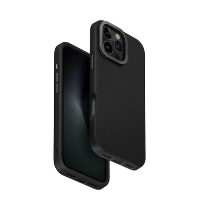 Uniq Keva Max Tough Aramid Case with Seamless Kickstand for iPhone 16 Pro and Pro Max