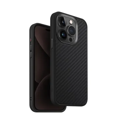 Uniq Keva MagClick Magnetic Charging Compatible Case for iPhone 15 Pro and Pro Max