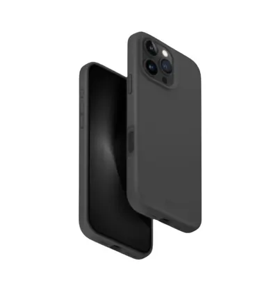 Uniq Lino Hue Hybrid Silicone Case with Magnetic Charging for iPhone 16 Pro and 16 Pro Max