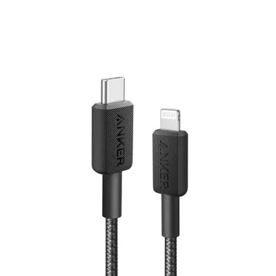 Anker 322 USB-C to Lightning Cable (3ft Braided)