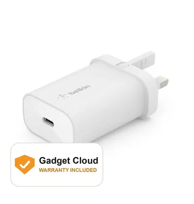 Belkin 25W USB C Wall Charger With PPS 3 Pin