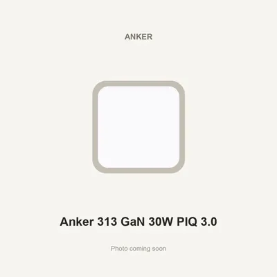 Anker 313 GaN 30W PIQ 3.0