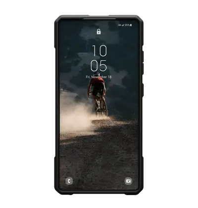 UAG Forged Carbon with Copper Limited Edition Monarch Pro case for Galaxy S25 Ultra