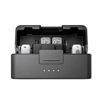 DJI Mic Mini 2 (2 TX + 1 Mobile RX + Charging Case) Wireless Microphone