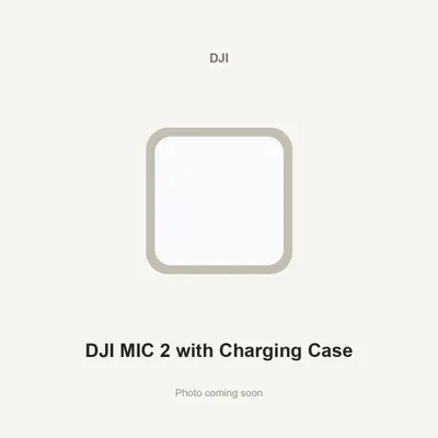 DJI MIC 2 with Charging Case