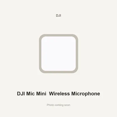 DJI Mic Mini  Wireless Microphone