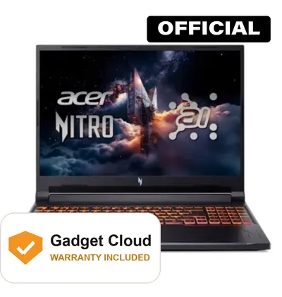 Acer Nitro V16 AI ANV16 AMD Ryzen 5 240 NVIDIA GeForce RTX 5050 16" WUXGA Gaming Laptop