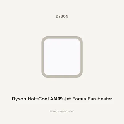 Dyson Hot+Cool AM09 Jet Focus Fan Heater