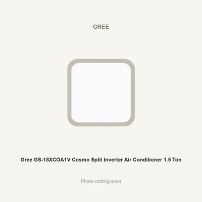 Gree GS-18XCOA1V Cosmo Split Inverter Air Conditioner 1.5 Ton