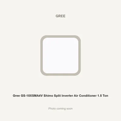 Gree GS-18XSMA4V Shimo Split Inverter Air Conditioner 1.5 Ton