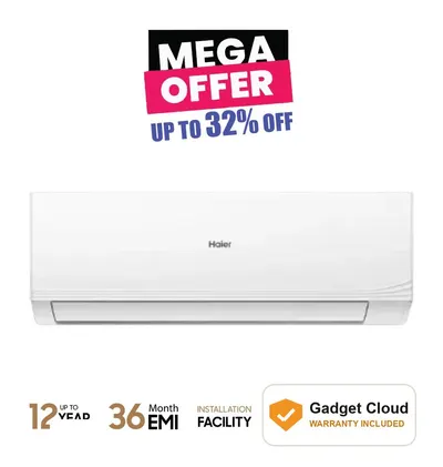 Haier HSU-12TurboAqua FIX Pro Non Inverter Air Conditioner 1 Ton