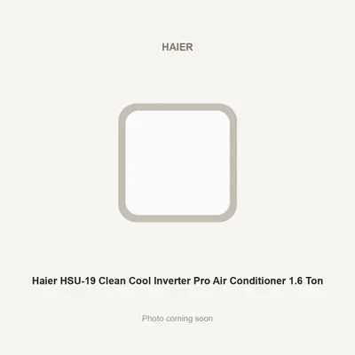 Haier HSU-19 Clean Cool Inverter Pro Air Conditioner 1.6 Ton