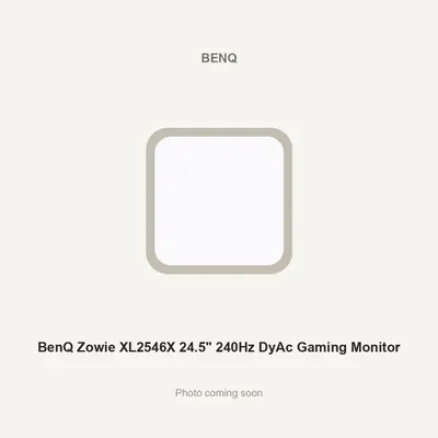 BenQ Zowie XL2546X 24.5" 240Hz DyAc Gaming Monitor