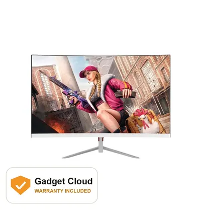 PC Power PCG24F180CW 24" 180Hz White Curved Gaming Monitor