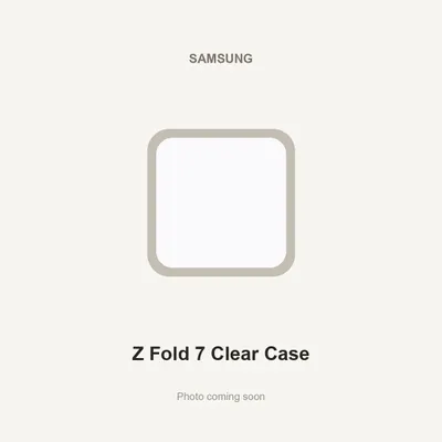 Z Fold 7 Clear Case