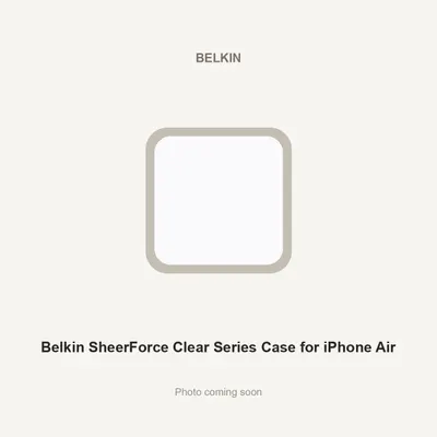 Belkin SheerForce Clear Series Case for iPhone Air