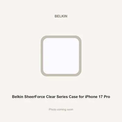 Belkin SheerForce Clear Series Case for iPhone 17 Pro