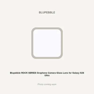 Blupebble ROCK SERIES Graphene Camera Glass Lens for Galaxy S26 Ultra