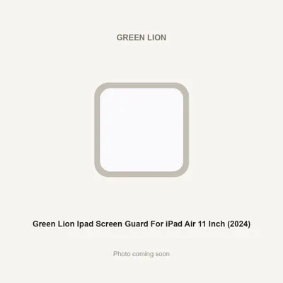 Green Lion Ipad Screen Guard For iPad Air 11 Inch (2024)