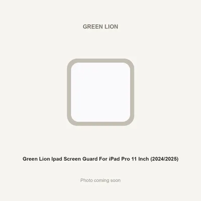 Green Lion Ipad Screen Guard For iPad Pro 11 Inch (2024/2025)
