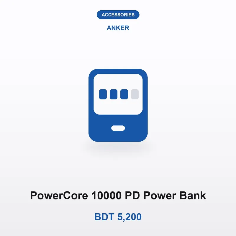 Anker PowerCore 10000 PD Power Bank