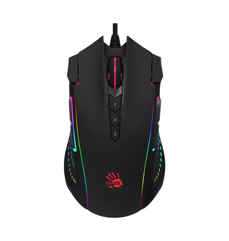 A4TECH Bloody J90S 2-Fire RGB Animation Gaming Mouse