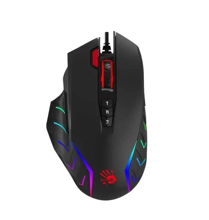 A4tech Bloody J95S USB Extra Fire High Precise RGB Gaming Mouse