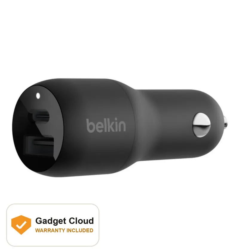 Belkin Dual Car Charger with PPS 37W
