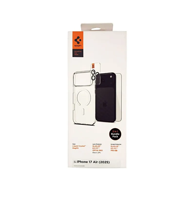 Spigen 3 in 1 Bundle Pack for iPhone 17 Series